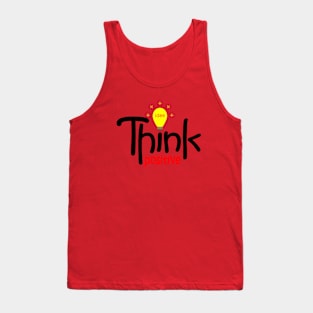 Think positive Tank Top